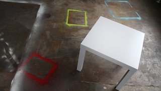 Szene aus dem ehemaligen Künstleratelier von KulturKontakt Austria in der Gredlerstraße